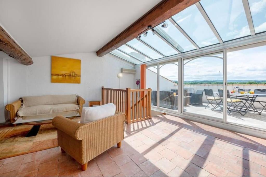 La Majestueuse Cite Apartment การ์กาซอน ภายนอก รูปภาพ