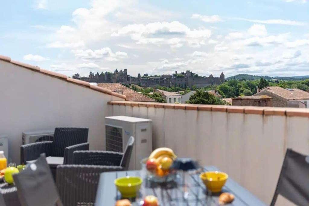 La Majestueuse Cite Apartment การ์กาซอน ภายนอก รูปภาพ